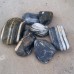 Камень декоративный природный натуральный камень галька / Black Angel pebbles / Турция / 5-10 см.